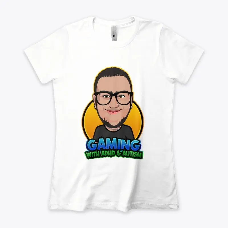 Gaming With ADHD and Autism Women's Tee