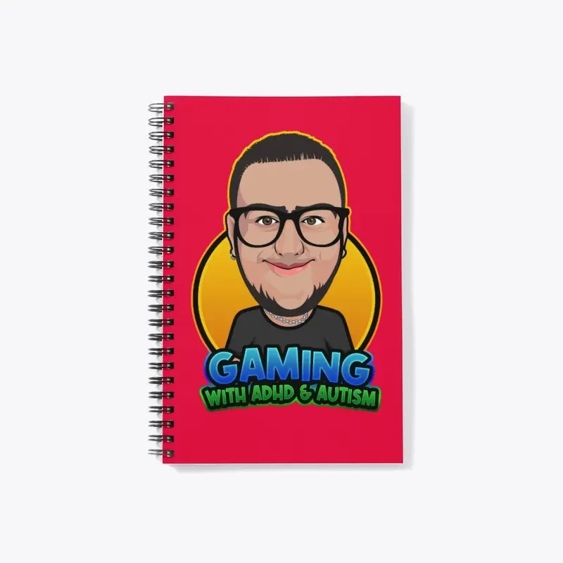 Gaming With ADHD and Autism notepad