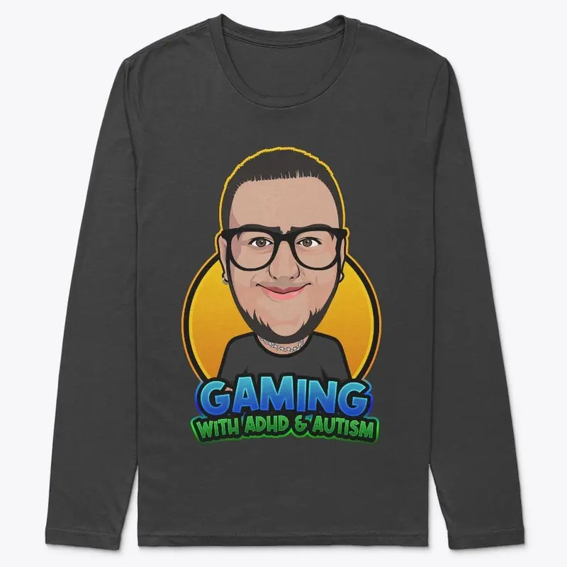 Gaming With ADHD and Autism Sleeve Tee