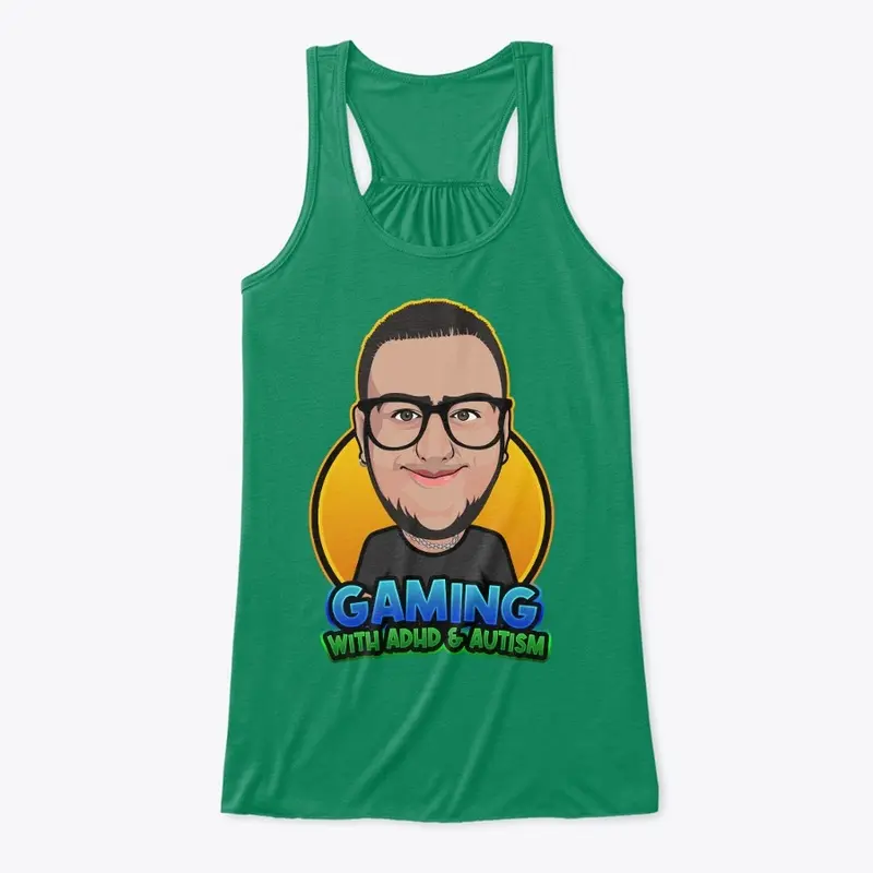 Gaming With ADHD and Autism Tank Top