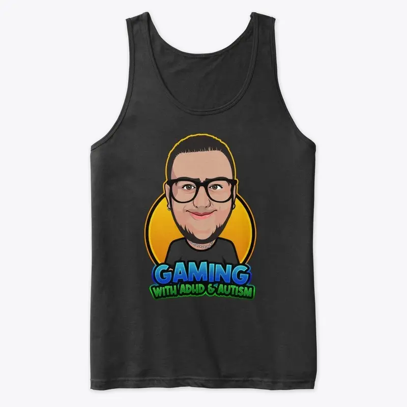 Gaming With ADHD and Autism Tank Top