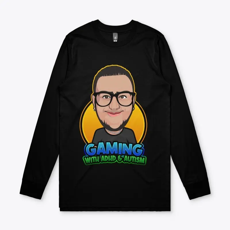 Gaming With ADHD and Autism Sleeve Tee