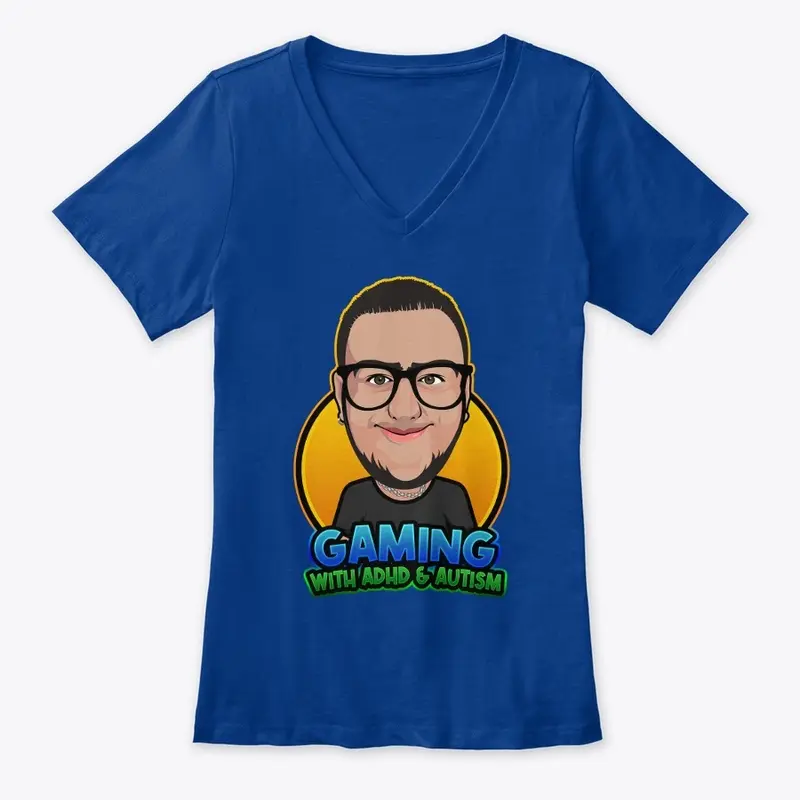 Gaming With ADHD and Autism Women's Tee