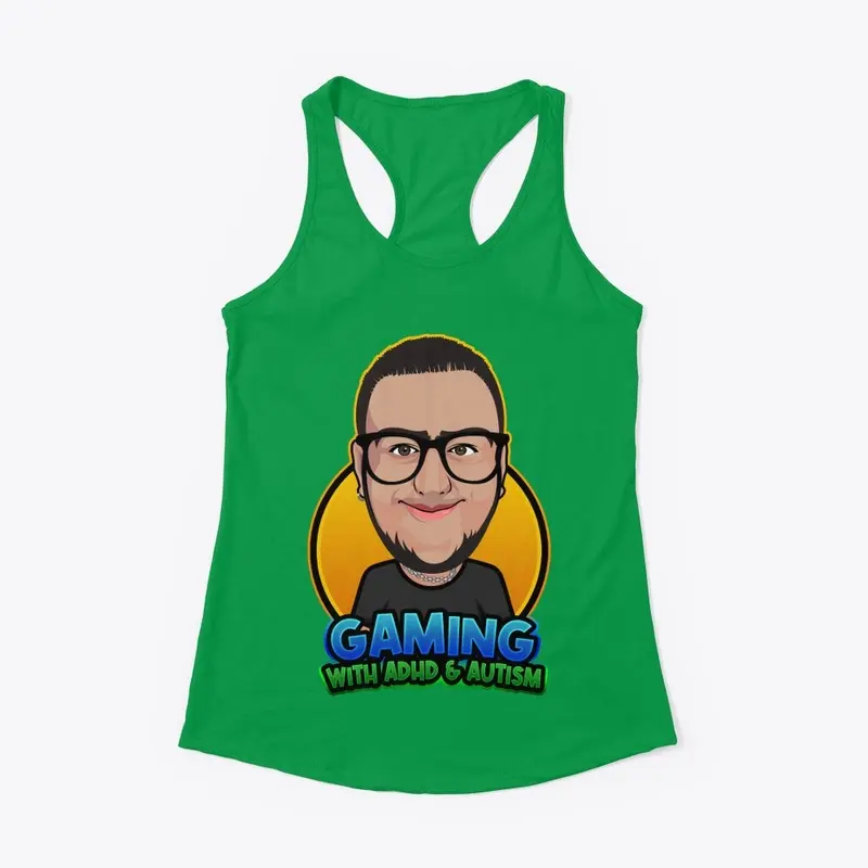 Gaming With ADHD and Autism Tank Top